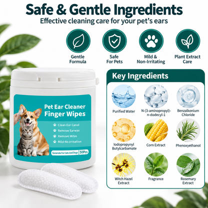 Pet Ear Cleaning Wipes