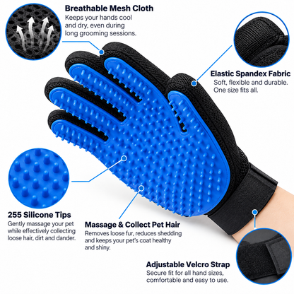 Pet Grooming Gloves