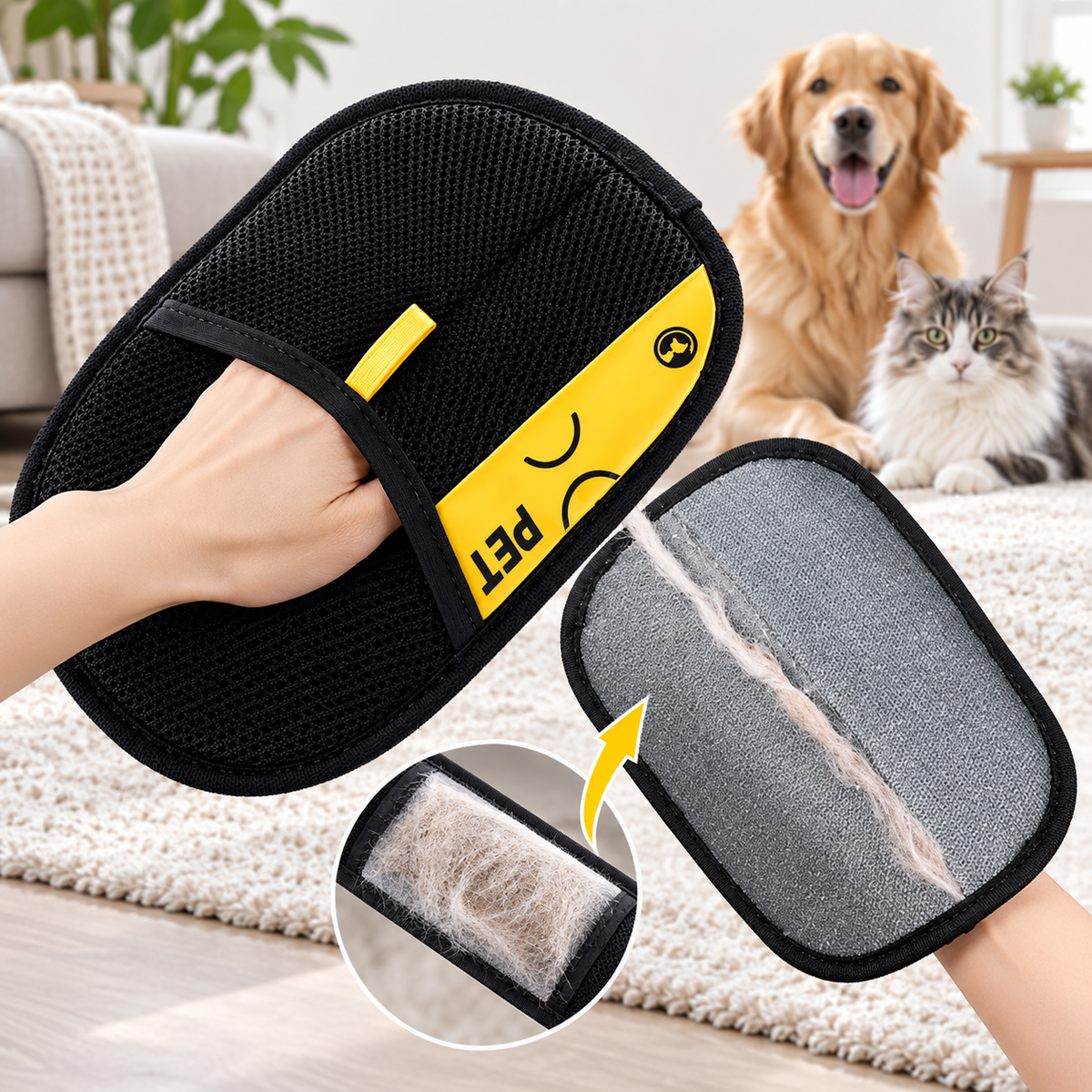 Pet Hair Removal Glove