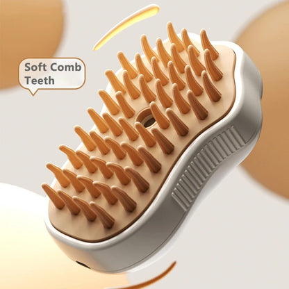3-in-1 Steam Grooming Brush