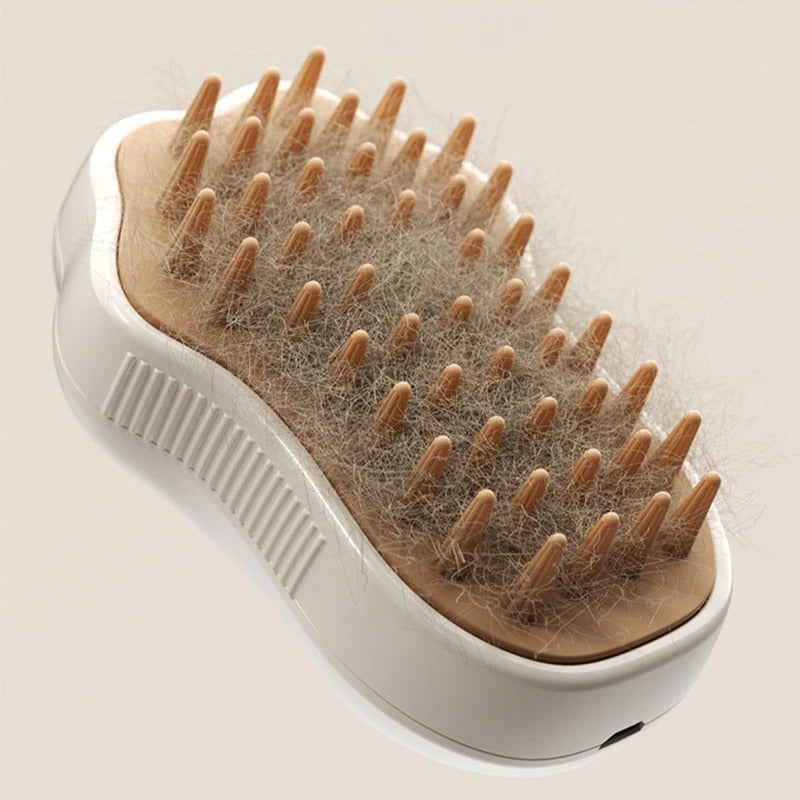 3-in-1 Steam Grooming Brush