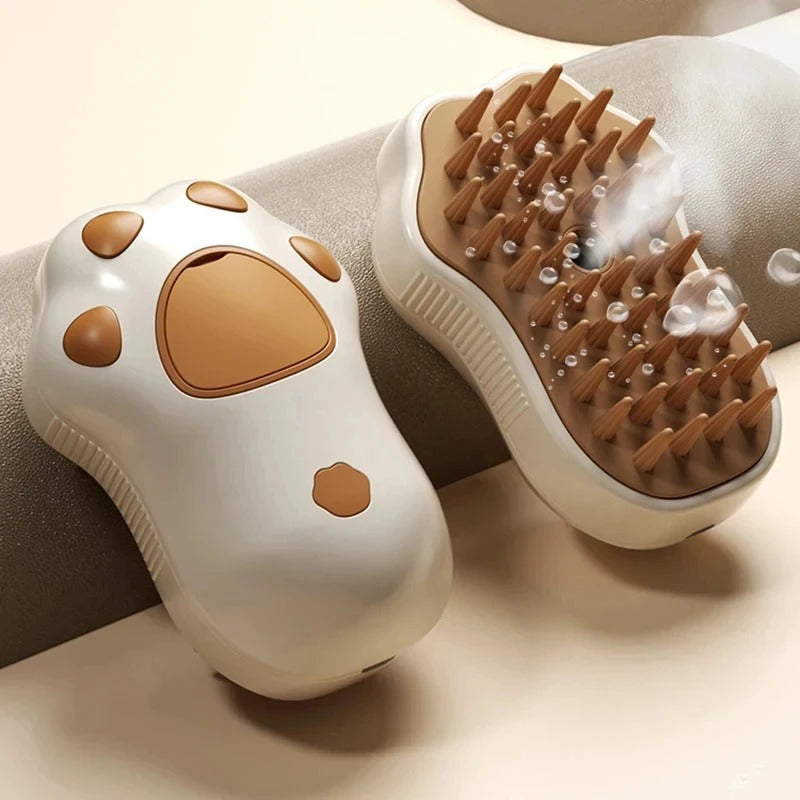 3-in-1 Steam Grooming Brush